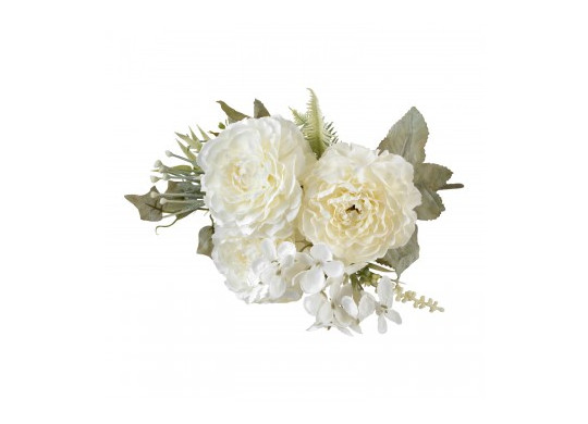 Bouquet 3 renoncules blanches