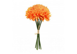 Bouquet dahlias tangerine 6 tiges