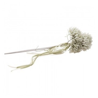 Bouquet 3 scabieuses vert sauge
