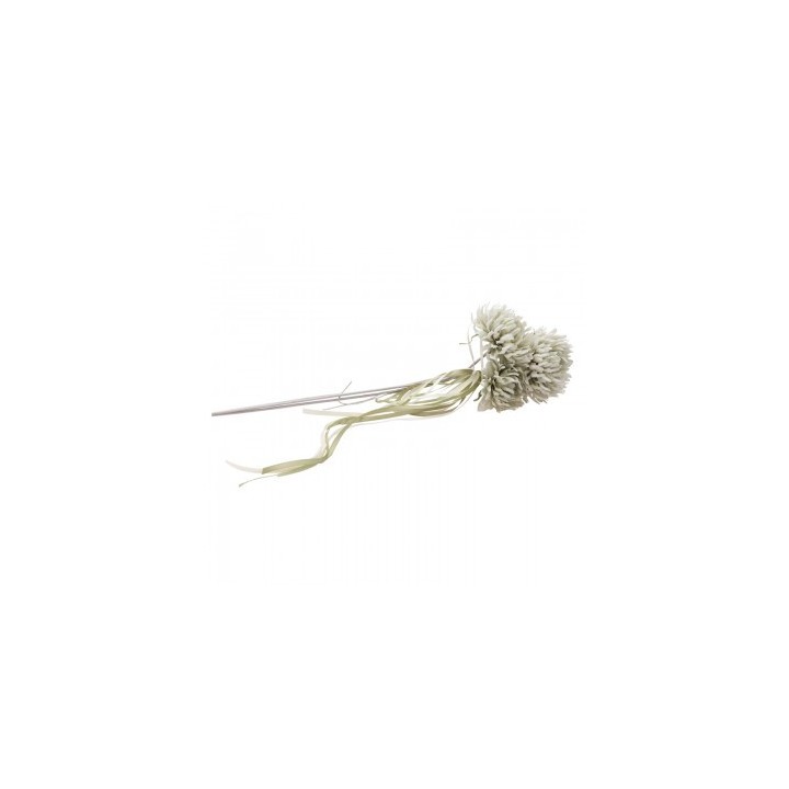 Bouquet 3 scabieuses vert sauge