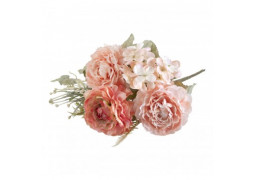 Bouquet 3 renoncules roses