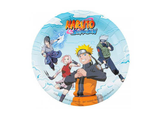 Assiettes naruto