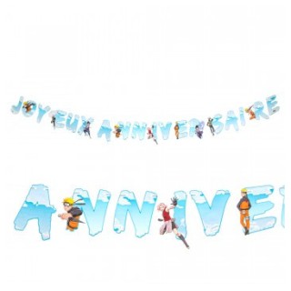Guirlande anniversaire naruto