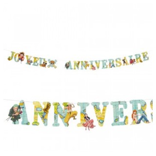 Guirlande anniversaire one peace