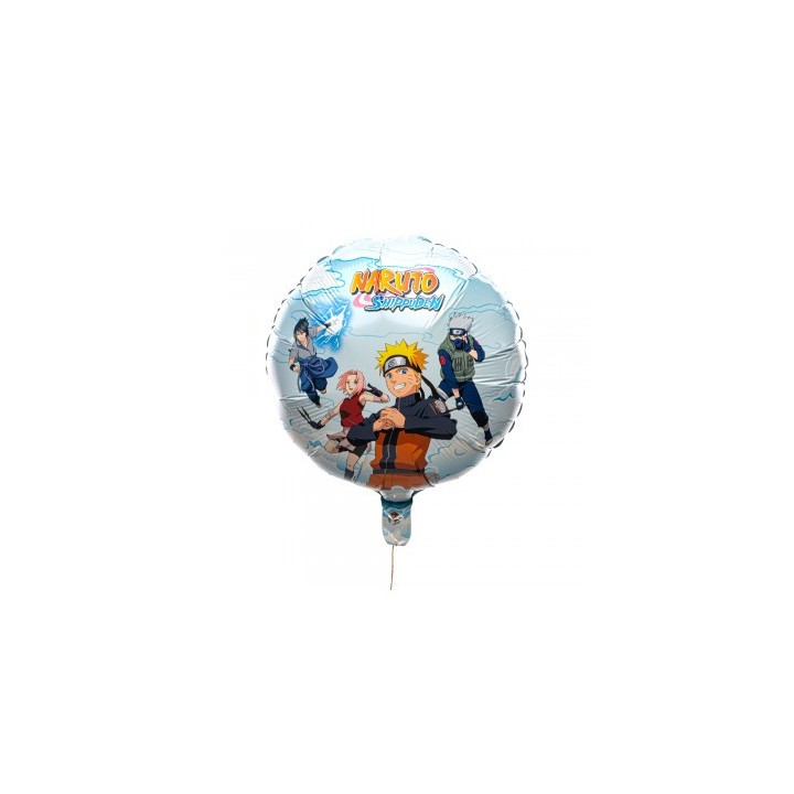 Ballon alu rond naruto