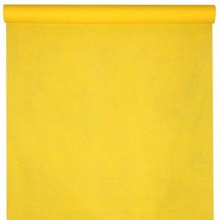 Nappe intissée jaune citron