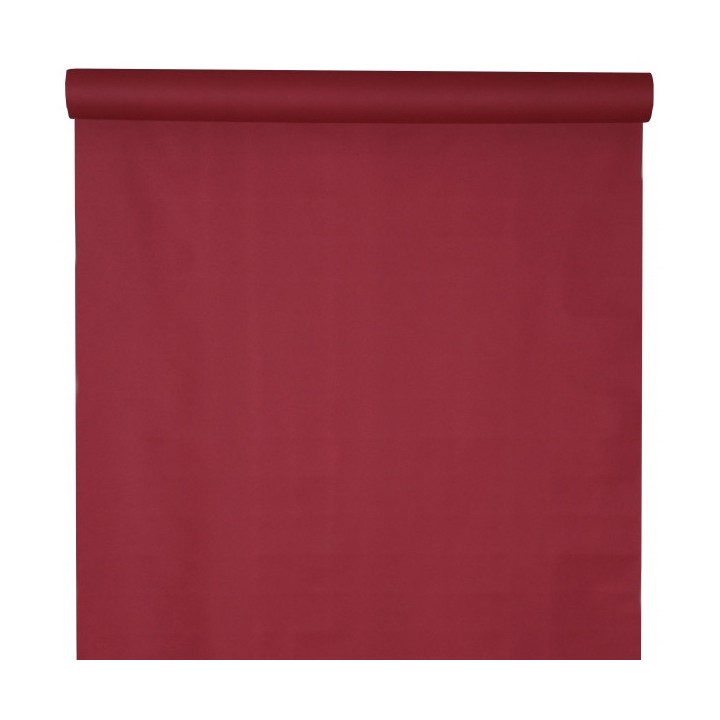 Nappe intissée bordeaux