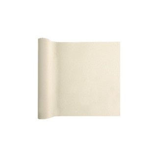 Chemin de table crepe ivoire