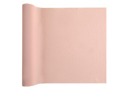 Chemin de table crepe rose poudre