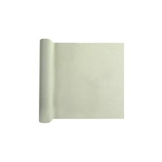 Chemin de table crepe olive