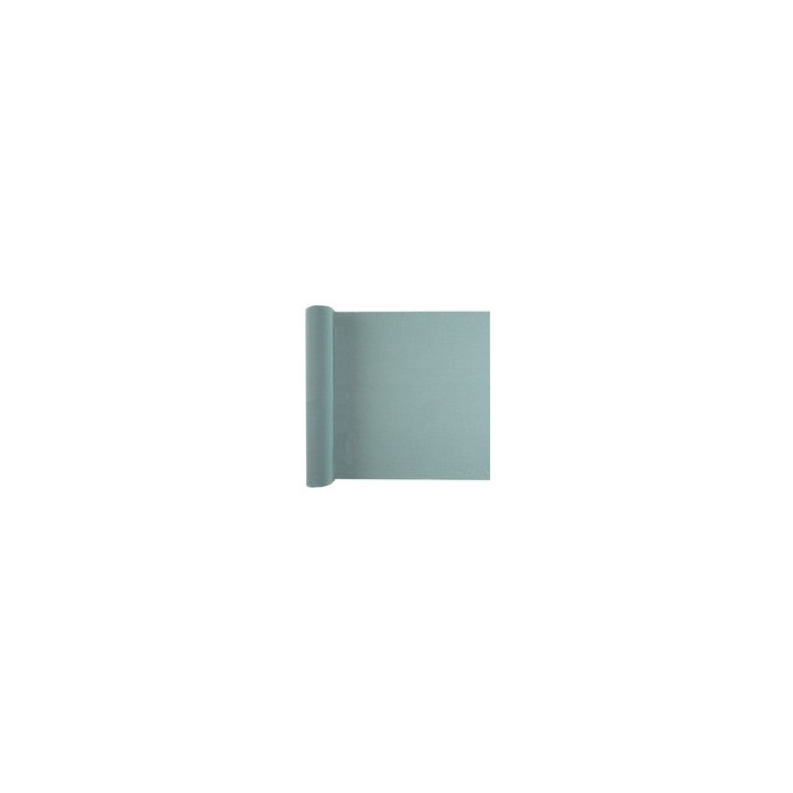 Chemin de table crepe eucalyptus