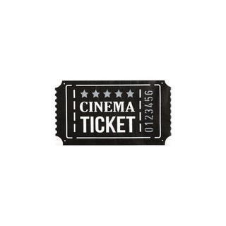 Serviettes the cinema x10