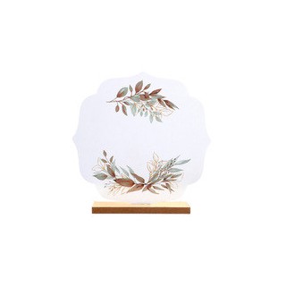 Centre de table decor feuillage