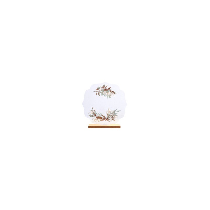 Centre de table decor feuillage