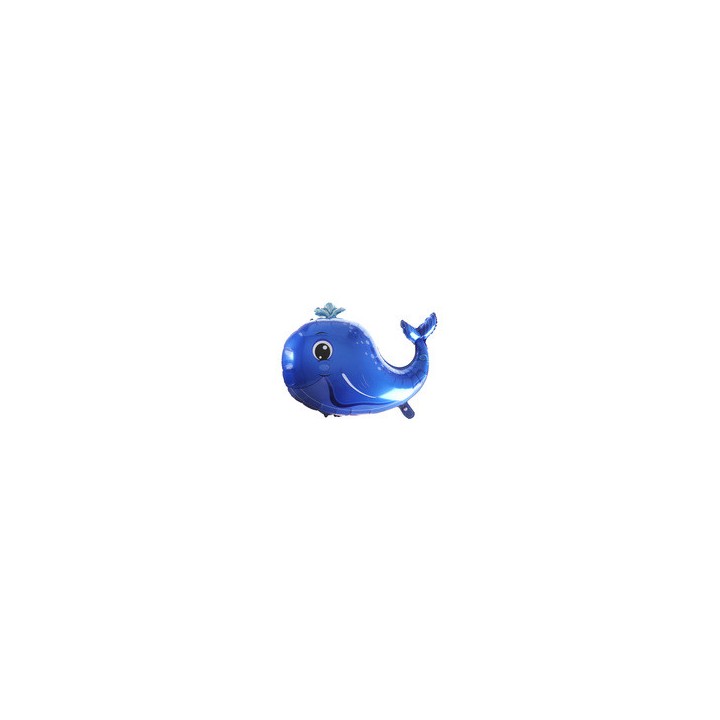 Ballon alu p'tit matelot baleine bleue