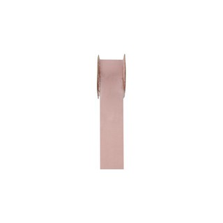 Ruban crepe rose poudre
