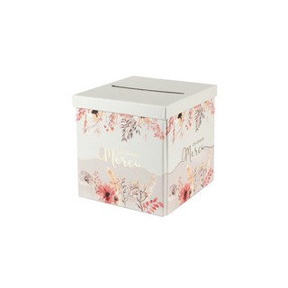 Tirelire amour floral