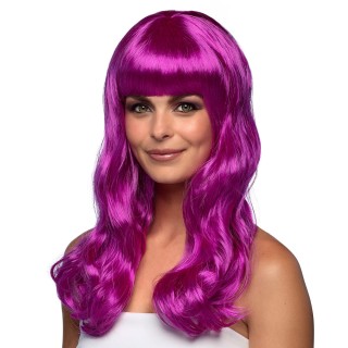 Perruque chique violette - Déguisement - Articles de fête