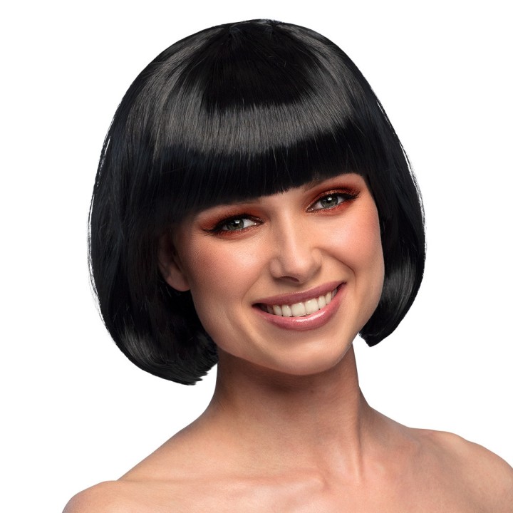 Perruque cabaret noire