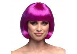 Perruque cabaret violette