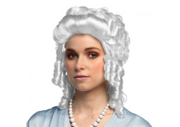 Perruque baroque femme blanc