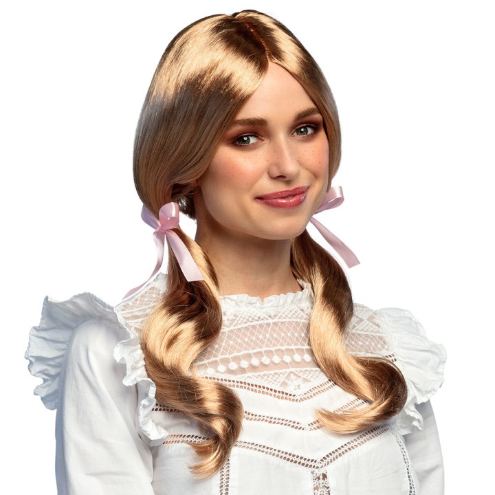 Perruque schoolgirl blond