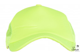 Casquette jaune fluo