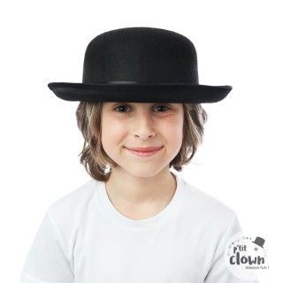 Chapeau enfant feutre melon