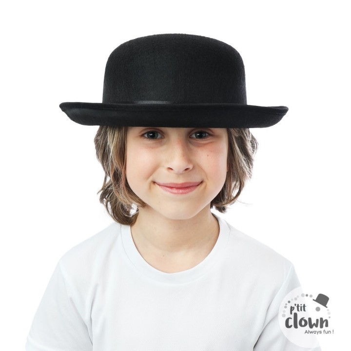 Chapeau enfant feutre melon