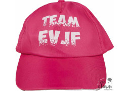 Casquette rose team EVJF