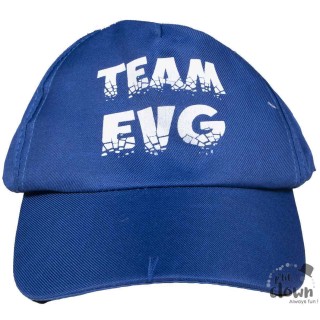 Casquette bleue team EVG