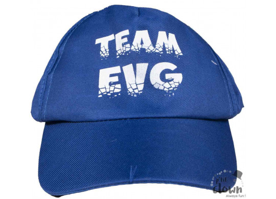 Casquette bleue team EVG