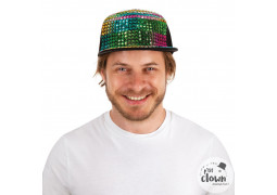 Casquette bling bling multico