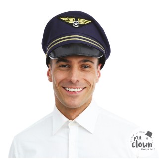 Casquette de pilote de l'air