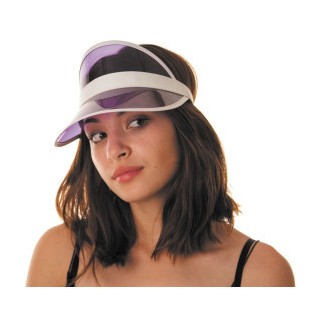 Visiere violette