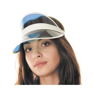 Visiere bleue