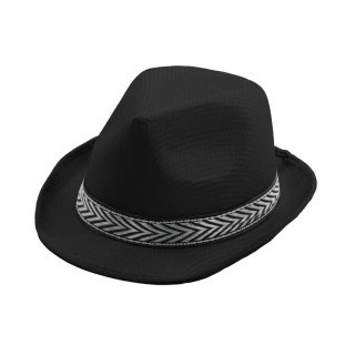 Chapeau tissu borsalino noir
