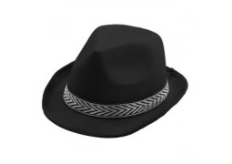 Chapeau tissu borsalino noir