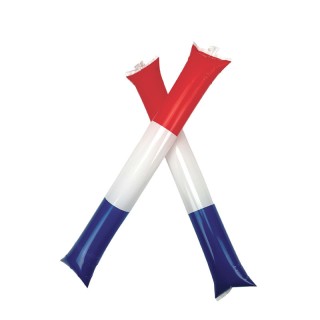 Clap clap bleu/blanc/rouge x2