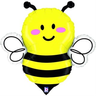 Ballon aluminium forme abeille