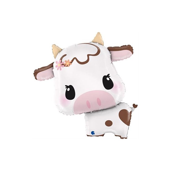 Ballon aluminium forme vache mignone