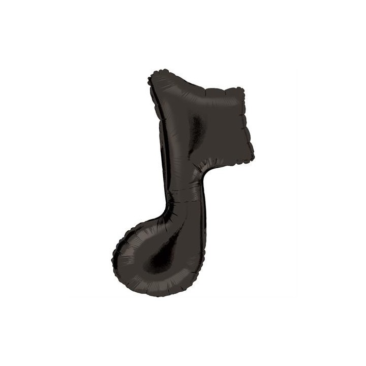 Ballon aluminium forme note de musique simple