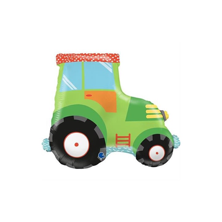 Ballon aluminium forme tracteur