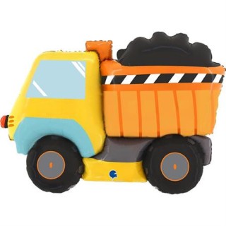 Ballon aluminium forme camion benne