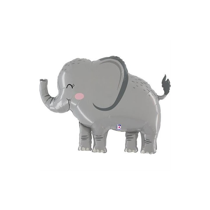 Ballon aluminium forme elephant