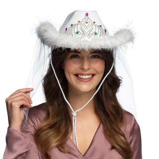 Chapeau cow girl royal bride