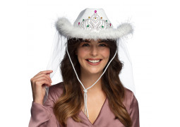 Chapeau cow girl royal bride