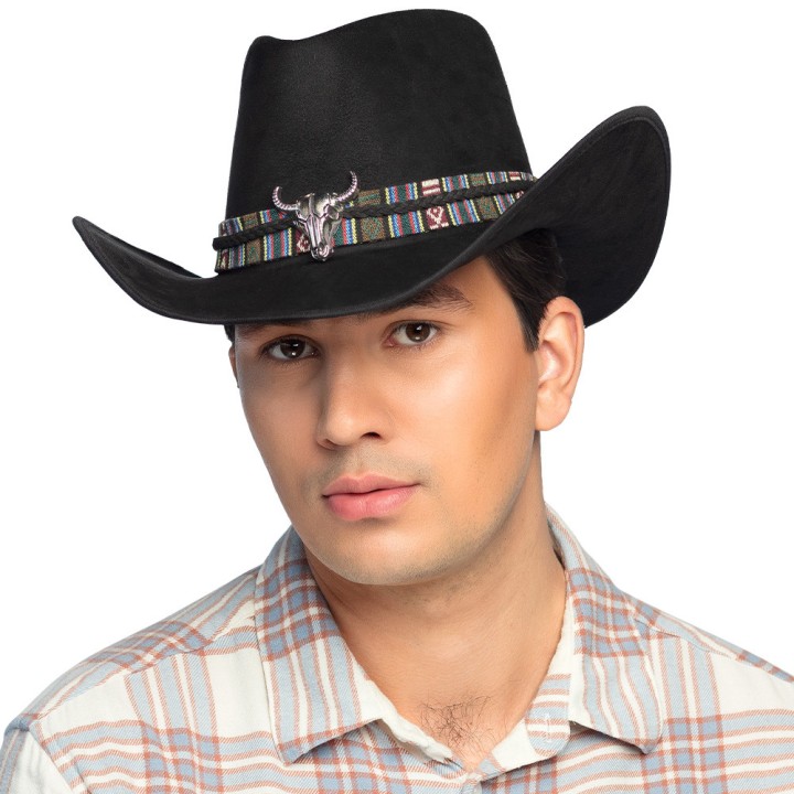 Chapeau cow boy Django noir