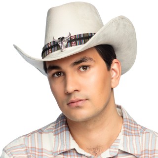 Chapeau cow boy Django beige