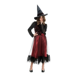 Costume enfant fille sorcière Luncinda